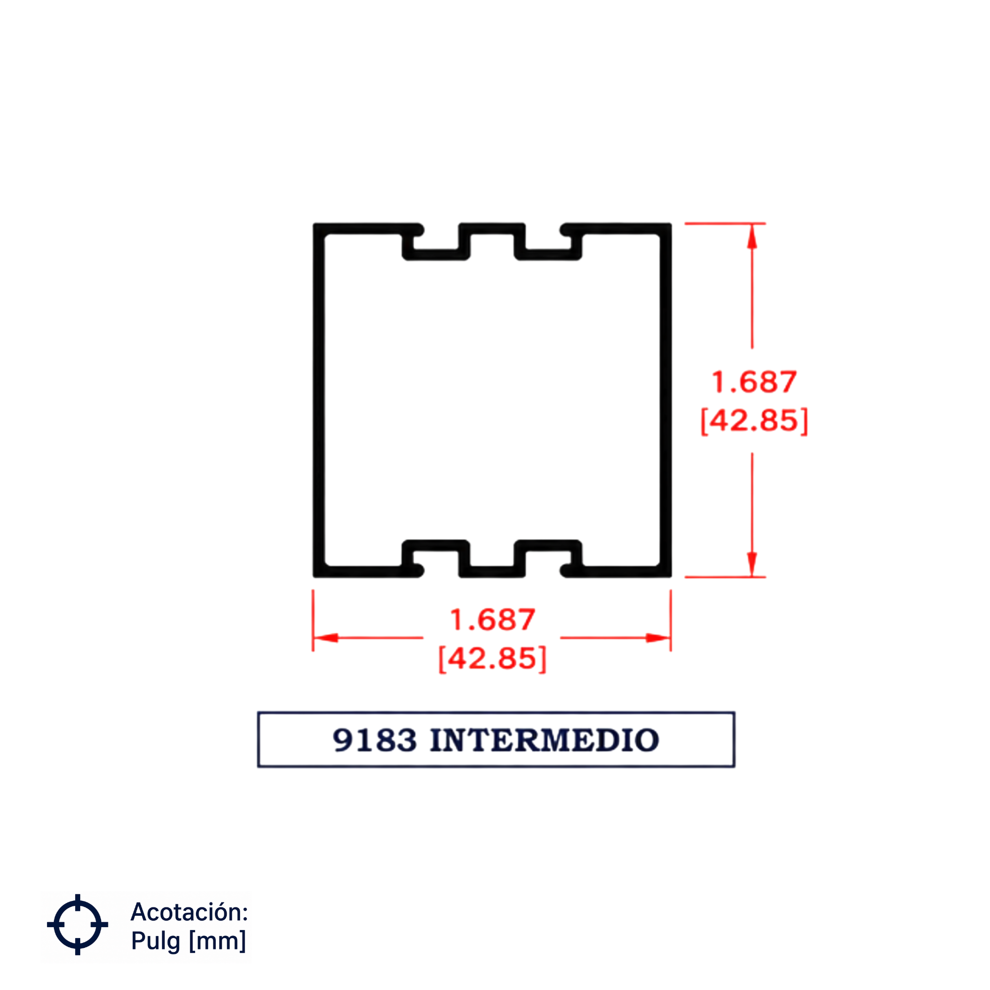 9183 | INTERMEDIO PUERTA COMERCIAL